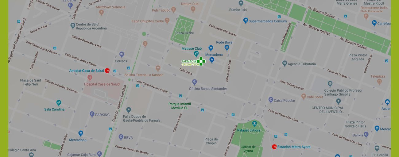 Localización Farmacia Casanova